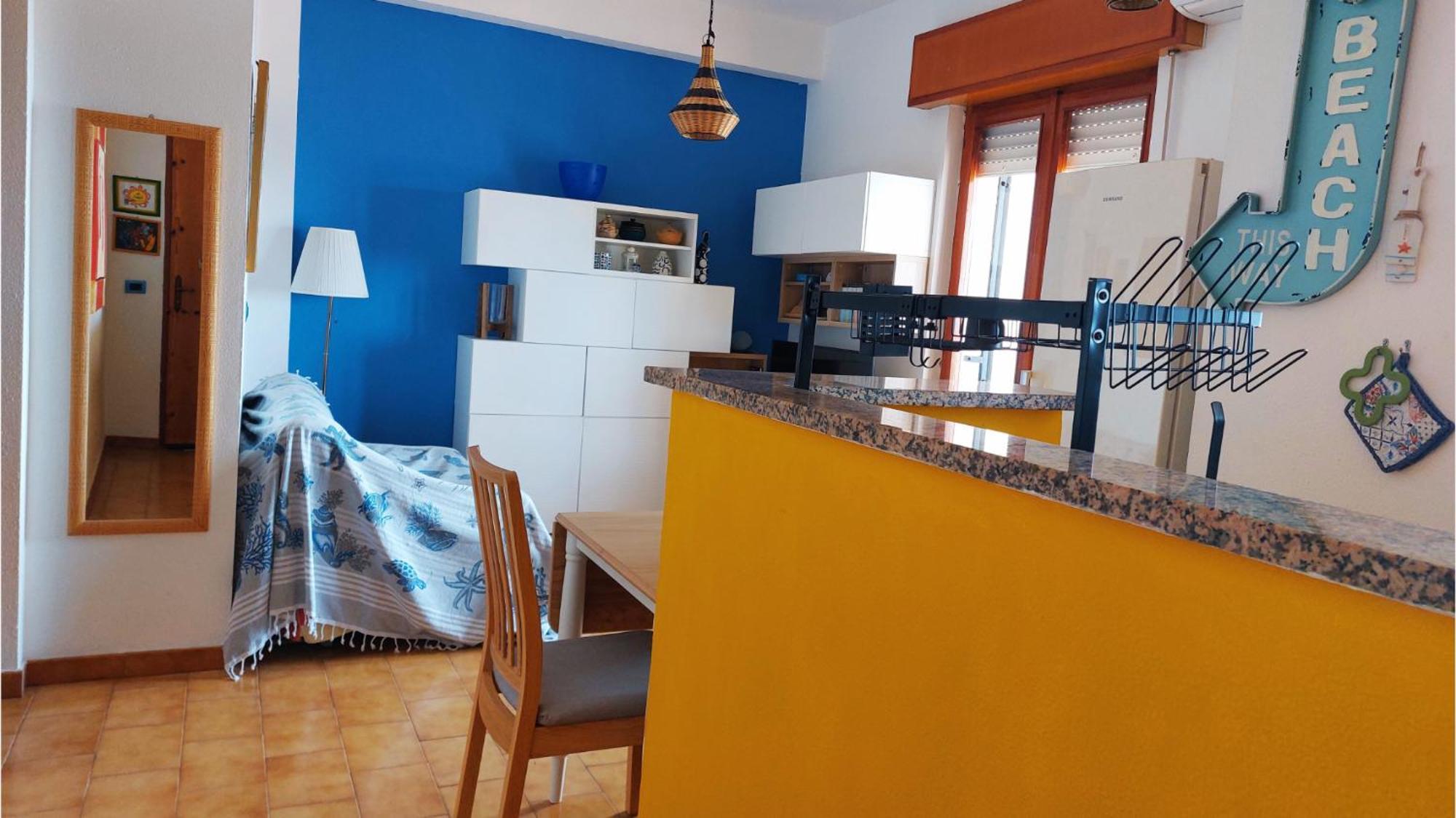 Corallo Blu Appartamento Sul Mare Riaci Capo ภายนอก รูปภาพ